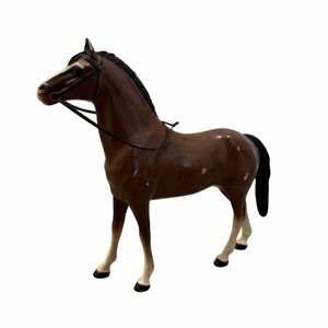 Vintage 1950s Hartland Wyatt Earp Horse w/ Reins Western Toy Broken Ear